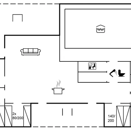 Casa de Férias Marno - 700m From The Sea By Interhome Bøtø By